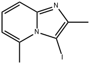 Imidazo[1,2-a]pyridine, 3-iodo-2,5-dimethyl- Struktur