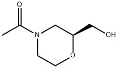 Ethanone, 1-[(2S)-2-(hydroxymethyl)-4-morpholinyl]- Struktur