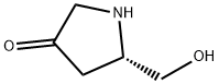 3-Pyrrolidinone,5-(hydroxymethyl)-,(5S)- Struktur