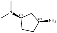 REL-(1R,3S)-N1,N1-二甲基環(huán)戊烷-1,3-二胺 結(jié)構(gòu)式