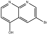 6-Bromo-1,8-naphthyridin-4-ol Struktur