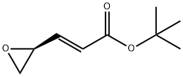 2-Propenoic acid, 3-(2S)-2-oxiranyl-, 1,1-dimethylethyl ester, (2E)- Struktur