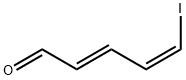 2,4-Pentadienal, 5-iodo-, (2E,4Z)- Struktur