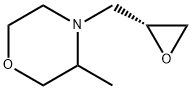 Morpholine, 3-methyl-4-[(2R)-2-oxiranylmethyl]- Struktur