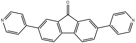 9H-Fluoren-9-one, 2,7-di-4-pyridinyl- Struktur