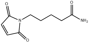 1H-Pyrrole-1-pentanamide, 2,5-dihydro-2,5-dioxo Struktur