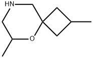 5-Oxa-8-azaspiro[3.5]nonane,2,6-dimethyl- Struktur