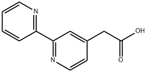 2,2’-Bipyridine-4-acetic acid Struktur