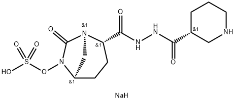 Zidebactam sodium salt Struktur