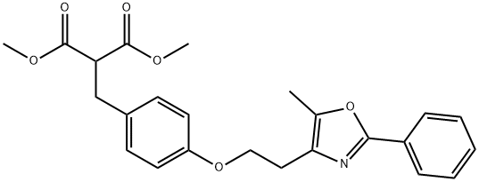 dimethyl 2-(4-(2-(5-methyl-2-phenyloxazol-4-yl)ethoxy)benzyl)malonate(WXC06754)