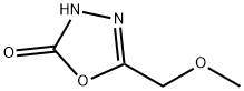 5-(methoxymethyl)-2,3-dihydro-1,3,4-oxadiazol-2-one Struktur