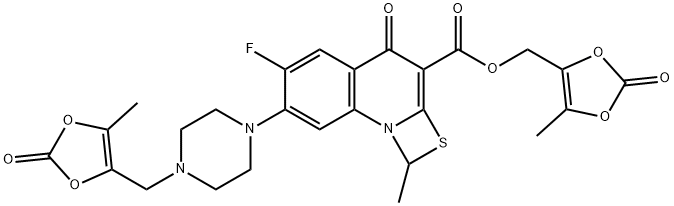 Prulifloxacin Impurity Struktur