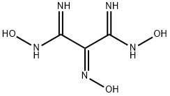 Propanediimidamide, N1,N3-dihydroxy-2-(hydroxyimino)- Struktur