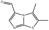 Imidazo[2,1-b]thiazole-5-carboxaldehyde, 2,3-dimethyl- Struktur