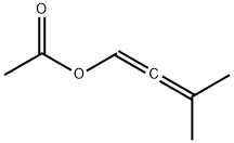 1,2-Butadien-1-ol, 3-methyl-, 1-acetate Struktur