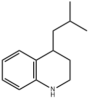 Quinoline, 1,2,3,4-tetrahydro-4-(2-methylpropyl)- Struktur