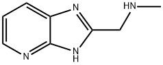 3H-Imidazo[4,5-b]pyridine-2-methanamine, N-methyl- Struktur