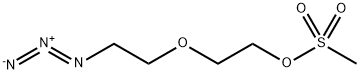 Azide-PEG2-Ms Struktur