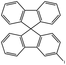 3-Iodo-9,9'-spirobi[fluorene] Struktur