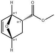 7-Oxabicyclo[2.2.1]hept-5-ene-2-carboxylic acid, methyl ester,(1R,2R,4R)-rel- Struktur