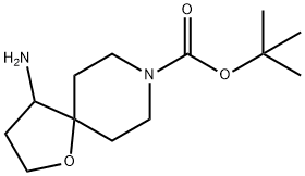 Tert-Butyl 4-Amino-1-Oxa-8-Azaspiro[4.5]Decane-8-Carboxylate(WX101856) Struktur