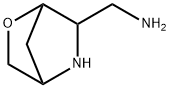 2-Oxa-5-azabicyclo[2.2.1]heptane-6-methanamine Struktur