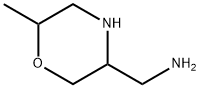 3-Morpholinemethanamine, 6-methyl- Struktur