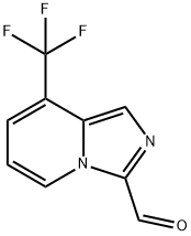 8-(trifluoromethyl)imidazo[1,5-a]pyridine-3-carbaldehyde Struktur