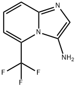 Imidazo[1,2-a]pyridin-3-amine, 5-(trifluoromethyl)- Struktur