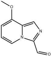 8-methoxyimidazo[1,5-a]pyridine-3-carbaldehyde Struktur