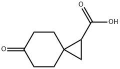 Spiro[2.5]octane-1-carboxylic acid, 6-oxo- Struktur