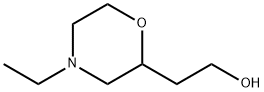 2-Morpholineethanol,4-ethyl- Struktur