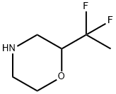 Morpholine,2-(1,1-difluoroethyl)- Struktur