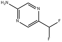 5-(difluoromethyl)pyrazin-2-amine Struktur