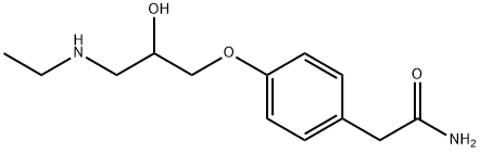 C-Desmethyl Atenolol Struktur