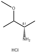 (2S)-3-methoxybutan-2-amine hydrochloride Struktur