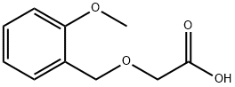 Acetic acid, 2-[(2-methoxyphenyl)methoxy]- Struktur