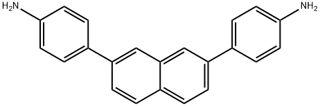 4,4'-(naphthalene-2,7-diyl)dianiline Struktur