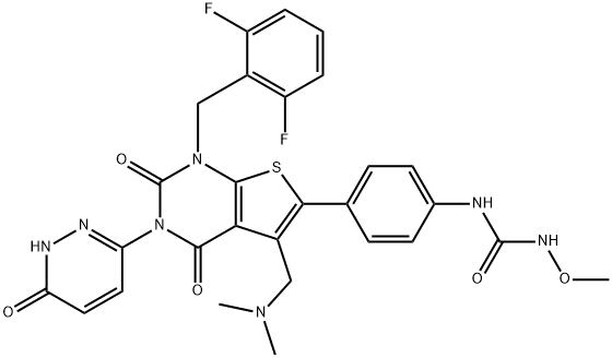 Relugolix Impurity 17 Struktur