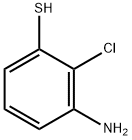 3-Amino-2-chlorobenzenethiol Struktur