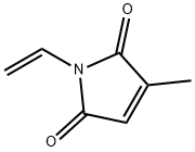 1H-Pyrrole-2,5-dione, 1-ethenyl-3-methyl Struktur