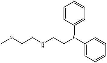 N-[2-(Diphenylphosphino)ethyl]-2-(methylthio)-ethanamine Struktur