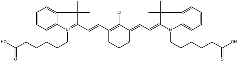 Cy7 bis-acid Struktur