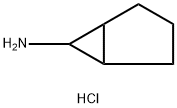 bicyclo[3.1.0]hexan-6-amine hydrochloride Struktur