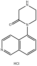 1-(isoquinolin-5-yl)piperazin-2-one dihydrochloride Struktur