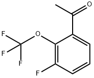 1-(3-氟-2-(三氟甲氧基)苯基)乙-1-酮, 1803825-26-4, 結(jié)構(gòu)式