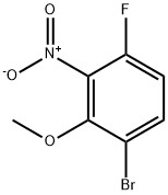 1-溴-4-氟-2-甲氧基-3-硝基苯, 1804841-42-6, 結(jié)構(gòu)式