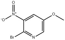 2-bromo-5-methoxy-3-nitropyridine Struktur