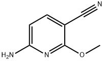 3-Pyridinecarbonitrile, 6-amino-2-methoxy- Struktur