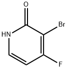 2(1H)-Pyridinone, 3-bromo-4-fluoro- Struktur